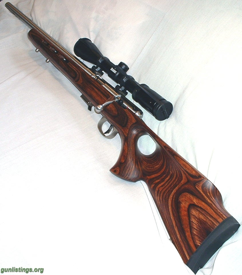 Rifles Savage .17 HMR BTVLSS LH/Scope