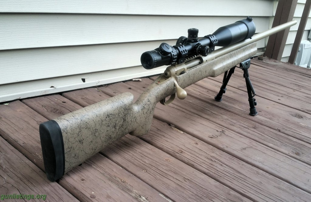 Rifles Savage 12, 308, Bell And Carlson Stock,  20moa Base