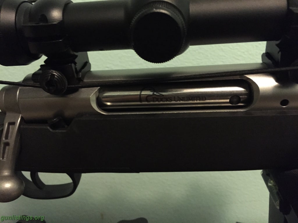 Gunlistings.org - Rifles Savage Axis .243 Duck Unlimited Edition