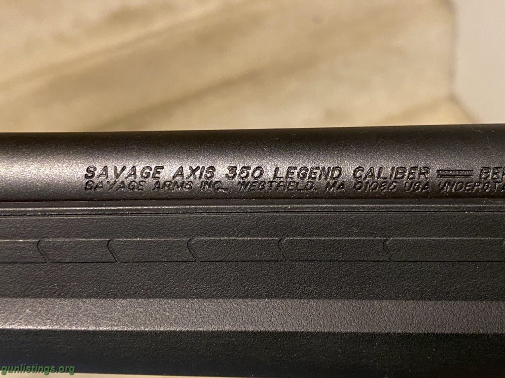 Rifles Savage Axis 350 Legend