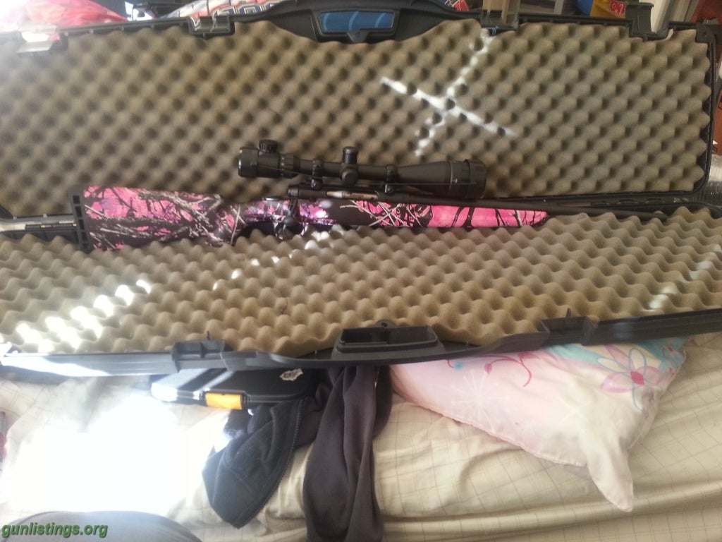 Rifles Savage Axis XP Youth Muddy Girl Camo - 243 Win