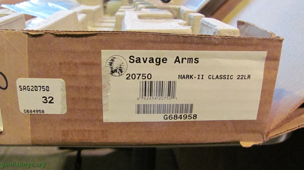 Rifles Savage Mark II Classic .22 Bolt Action Rifle