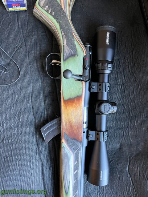 Rifles Savage Minimalist 22lr W/scope And Ammo