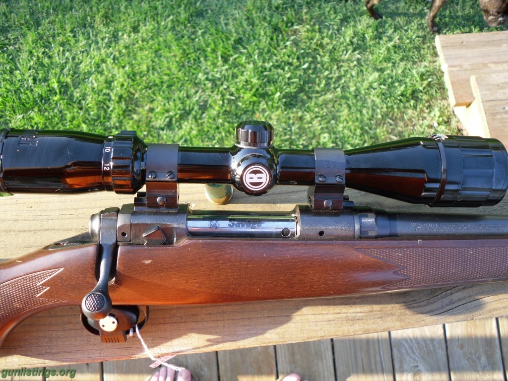 Rifles Savage Model 11, 7mm-08 Walnut Stock