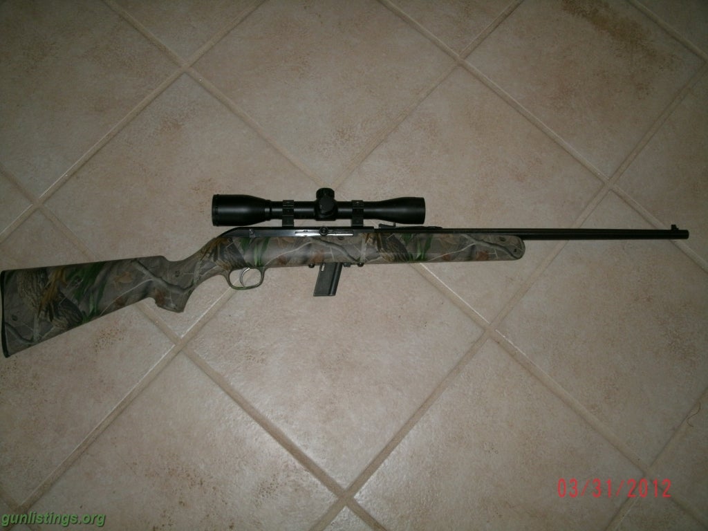 Rifles Savage Model 64F CAMO .22 LR