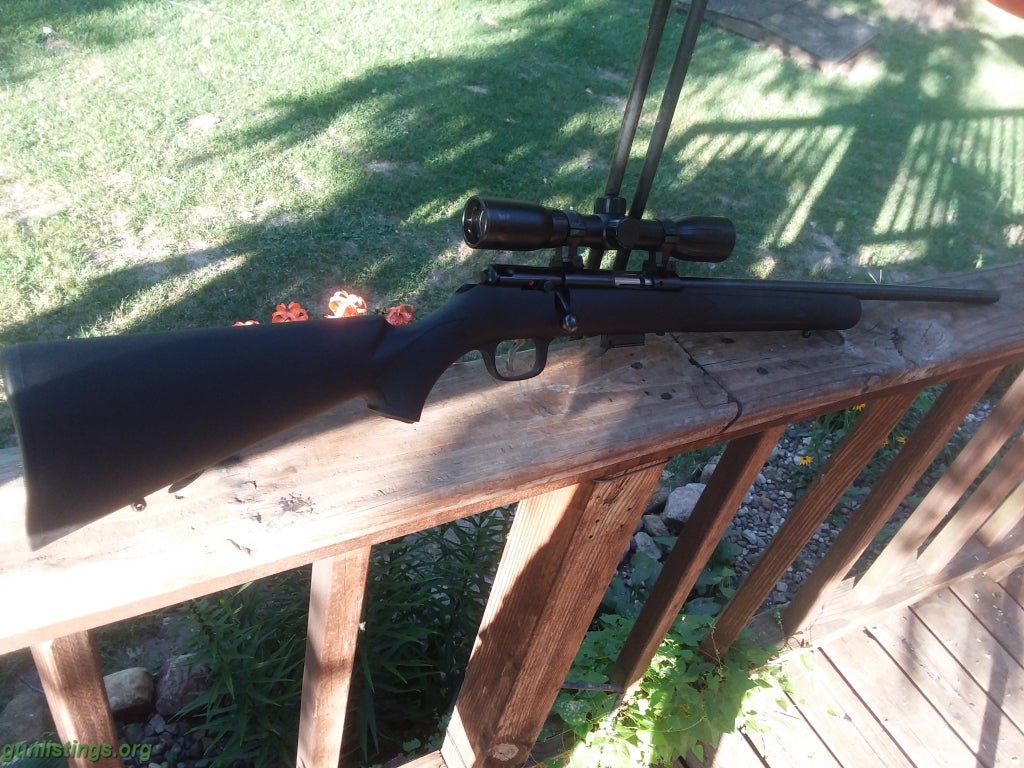 Rifles Savage Model 93R 17 Cal HMR