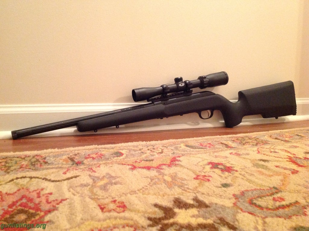 Rifles Savage TR-SR Tactical .22 LR, Threaded Barrel