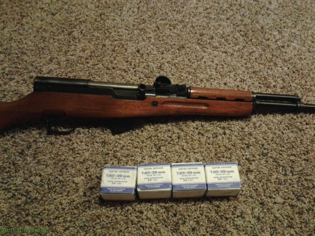 Rifles SKS & 30rd Mag & 80 Rds