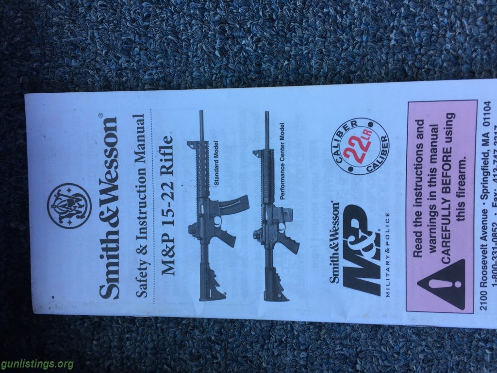 Gunlistings.org - Rifles Smith&wesson Mp 15-22 Ar