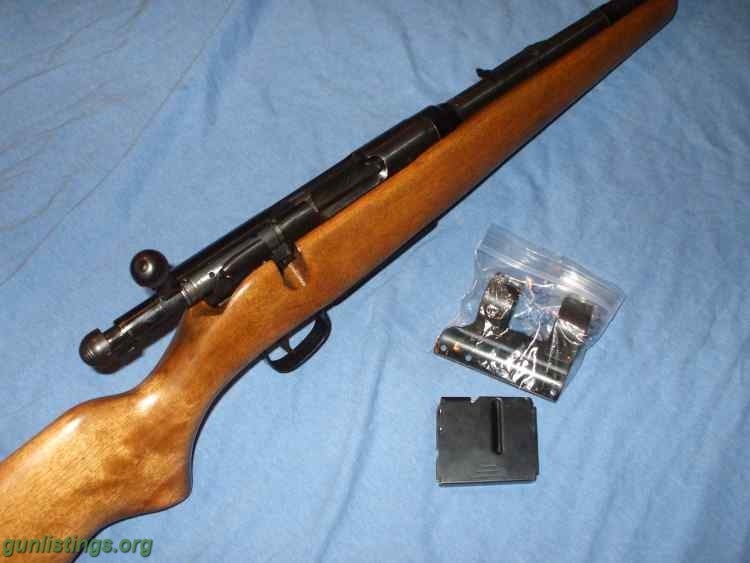 Rifles Springfield .222 Cal Bolt Action Rifle