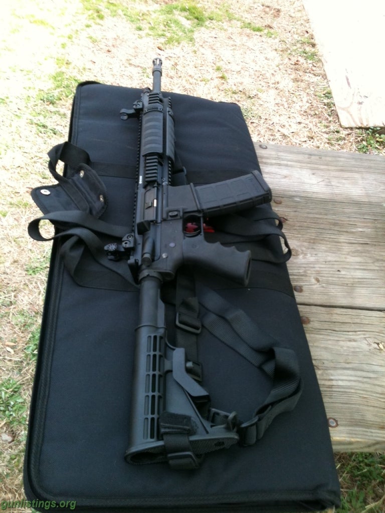 Rifles Ruger SR-556 NATO (Assault Rifle With Extras)