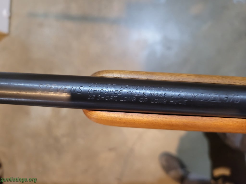 Rifles Stevens Model 87D