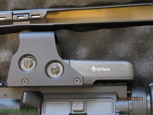 Rifles S&W M&P AR-15 Eotech Holo Reddot Barska Spotting Scope