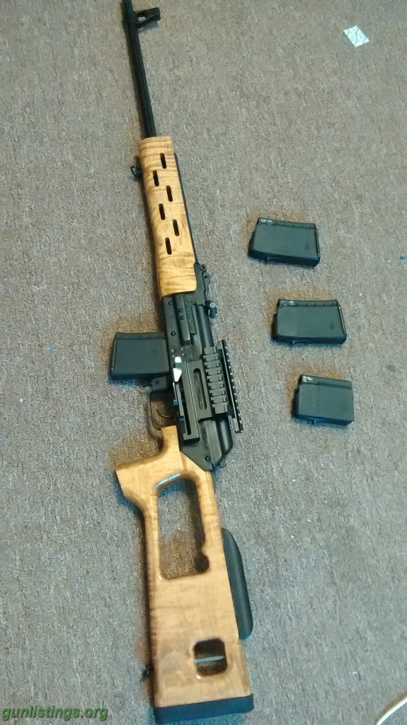 Rifles Vepr Dragonov In 223/556 With Match Barrel