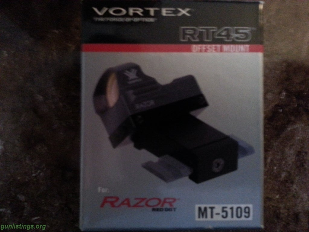 Rifles Vortex Razor & RT45 Offset Mount