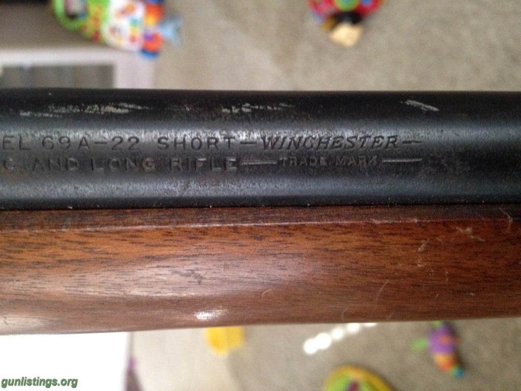 Rifles Winchester .22 Cal 69A Rifle