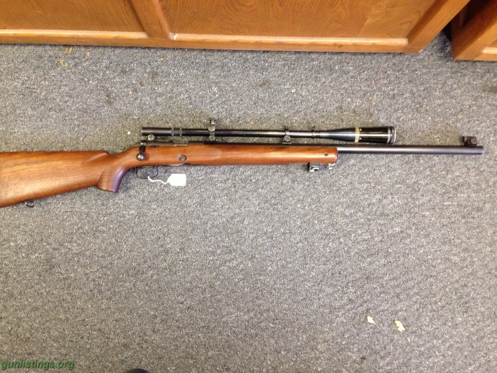 Rifles Winchester 52B W/Lyman Super Targetspot