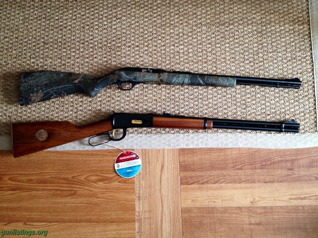 Rifles Winchester 94 And Marlin 60 Synthetic Camo Stock