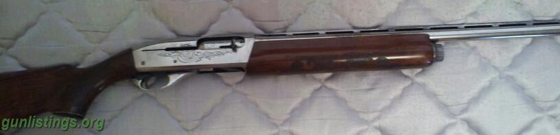 Shotguns Awesome One Of A Kind Chrome Remington 1100 12ga