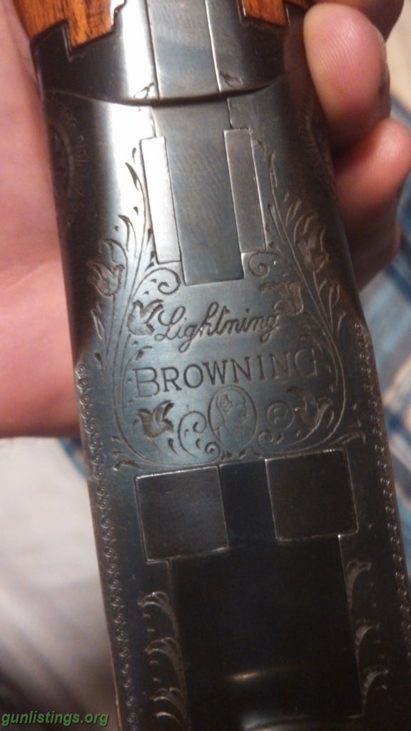 Shotguns Belgium Browning Lightning Over Under 12 Guage