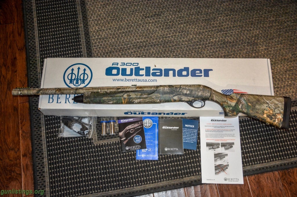 Shotguns Beretta A300 Outlander Camo Semiautomatic 12ga