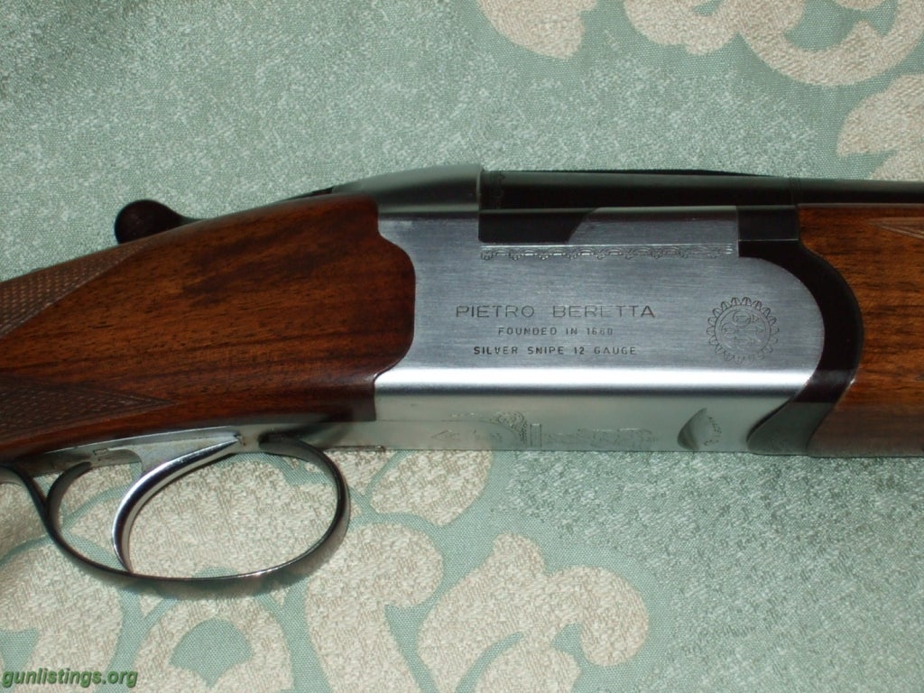 Shotguns Beretta Silver Snipe 12 Gauge