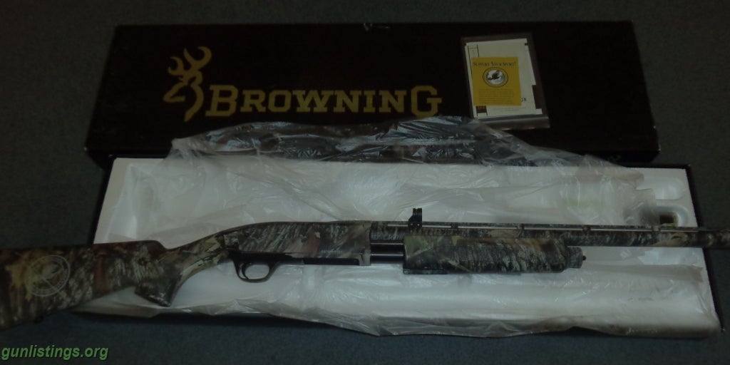 Shotguns Browning BPS NWTF 12 Gauge. Full Camo 24