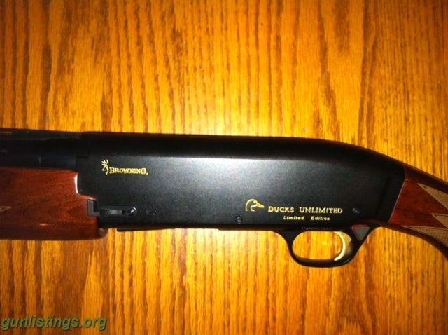 Shotguns Browning Gold Hunter Ducks Unlimited Limited Edition