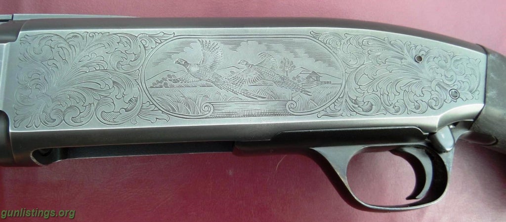 Shotguns Browning Stalker BPS Engraved 12 Ga