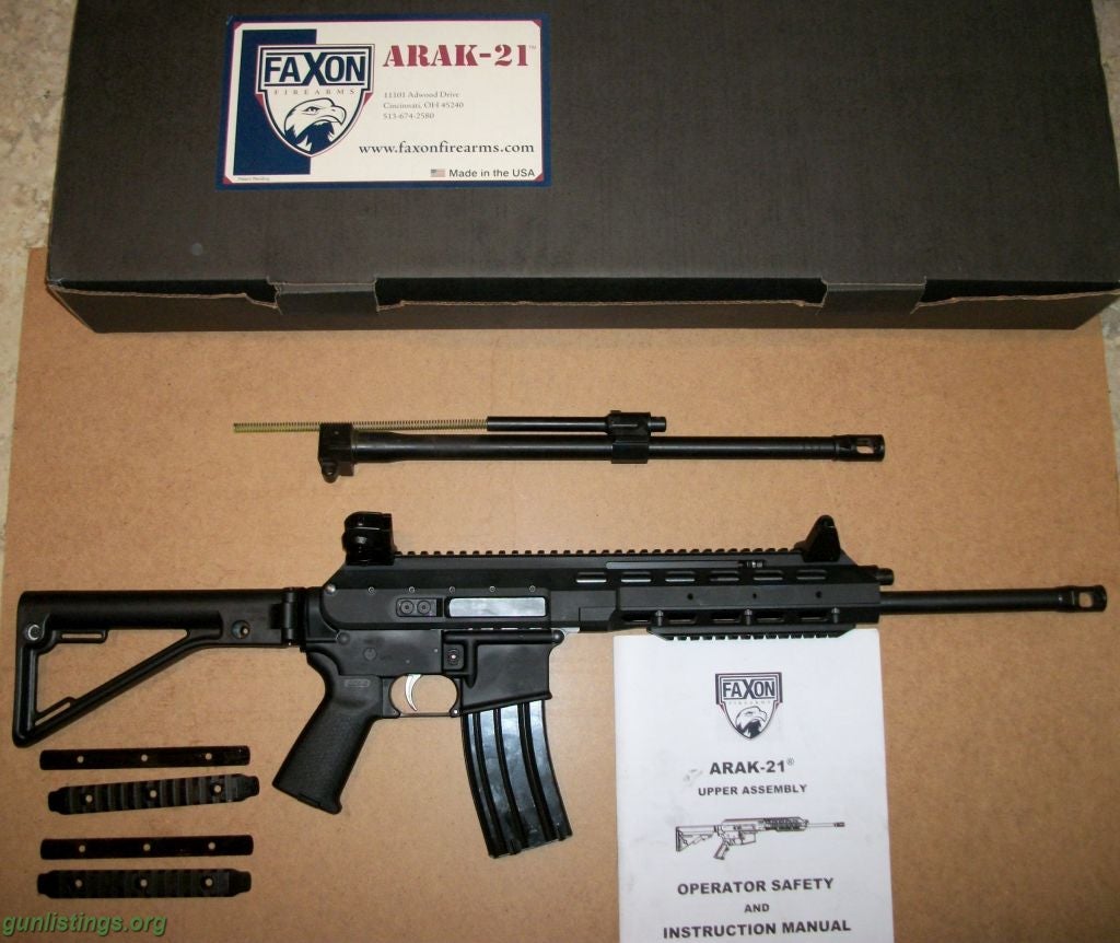 Rifles Faxon Firearms ARAK-21 5.56 & 300 Blackout AR 15