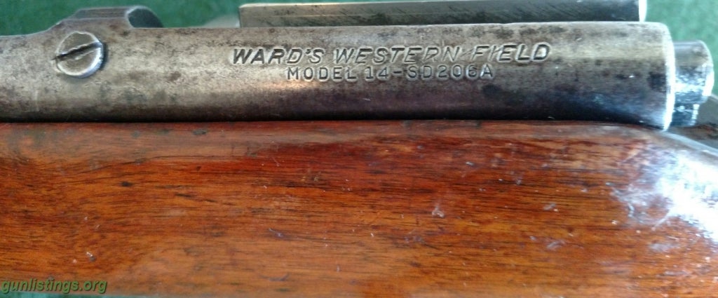 Shotguns Montgomery Wards Western Field Model 14SD 20ga