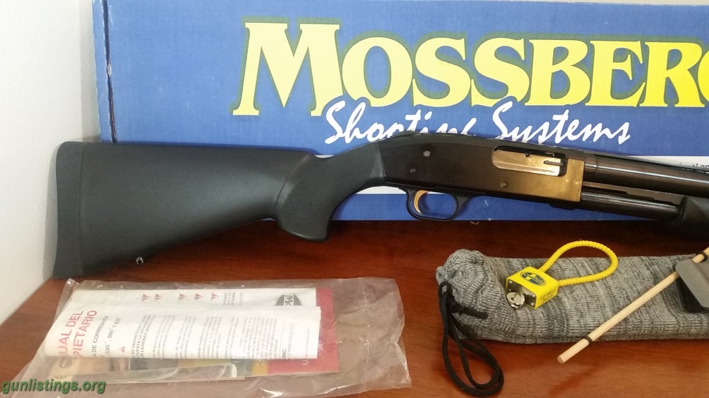 Shotguns Mossberg 500 12ga Shotgun W/ Hogue Stock/Forend