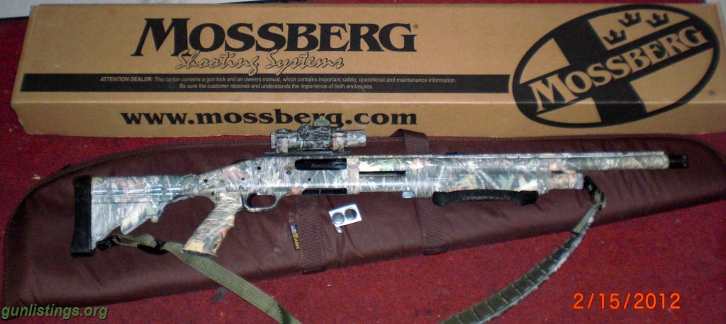 Shotguns Mossberg 535 12 GA. Camo Tactical Turkey