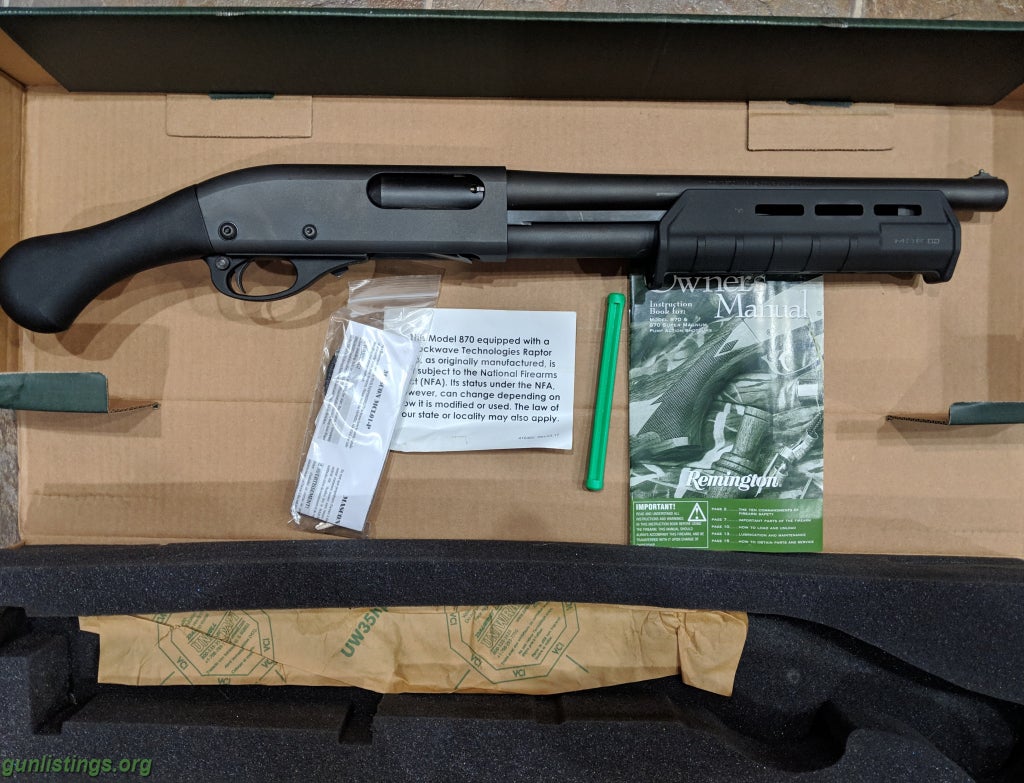 Shotguns Remington Tac 14