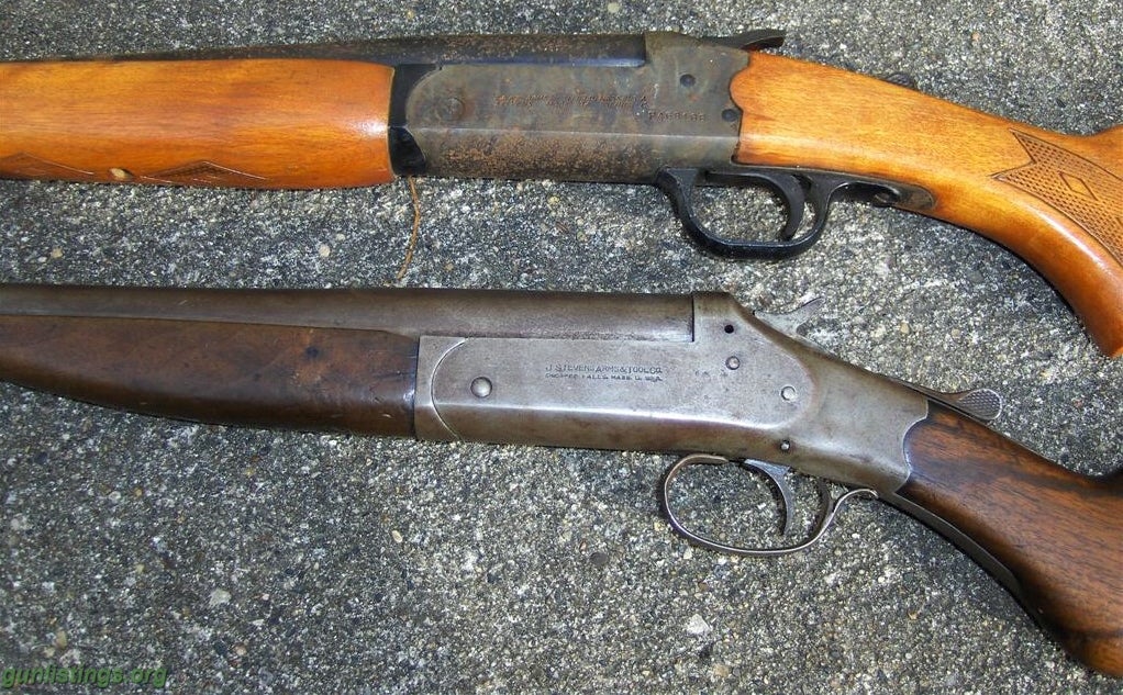 Shotguns Rusty Shotgun, 12ga Stevens