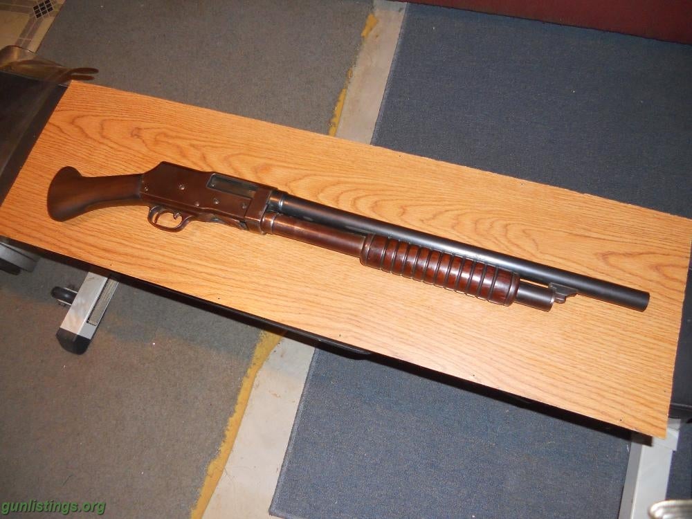 Shotguns Stevens 520 Pistol Grip Sawed Off 12 Gauge Shotgun