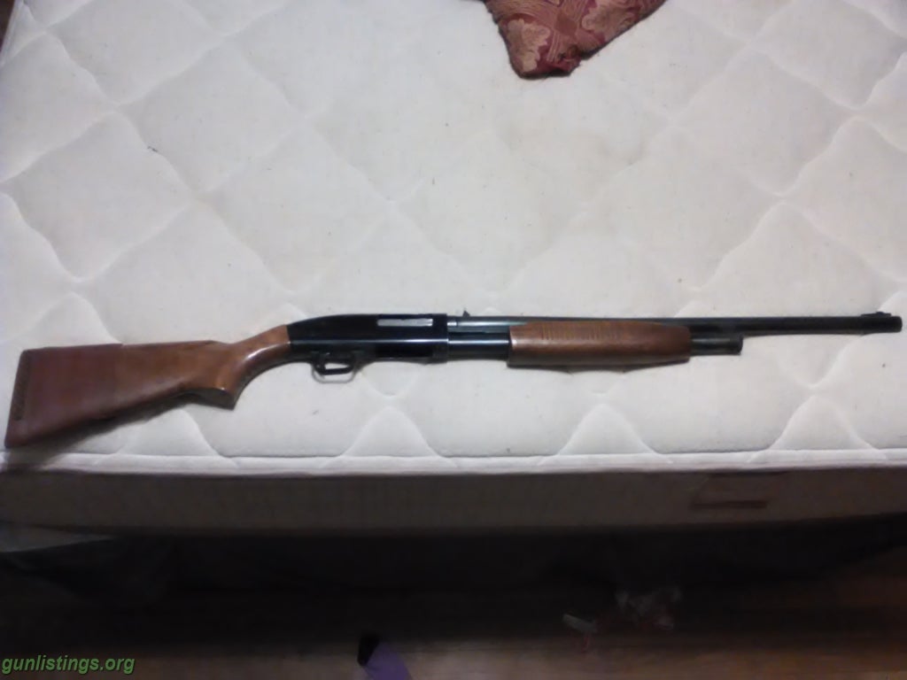 Shotguns Westernfield M550 With Mossberg 500 Slugster Barrel