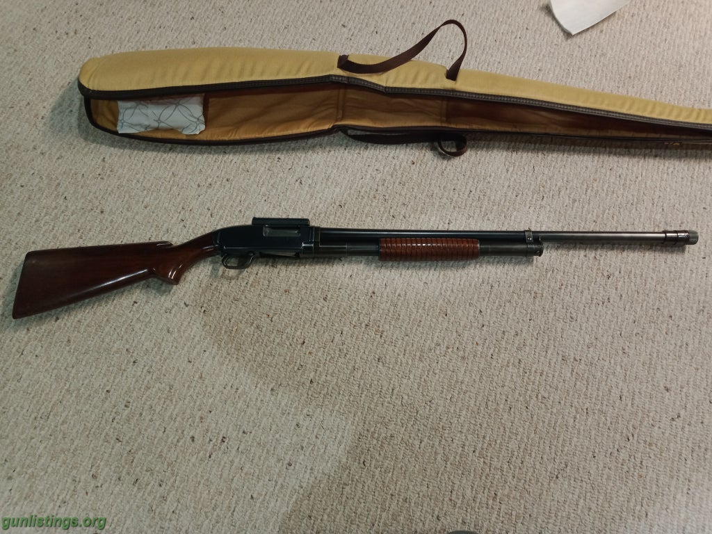 Shotguns Winchester Model 12 Pump Shotgun