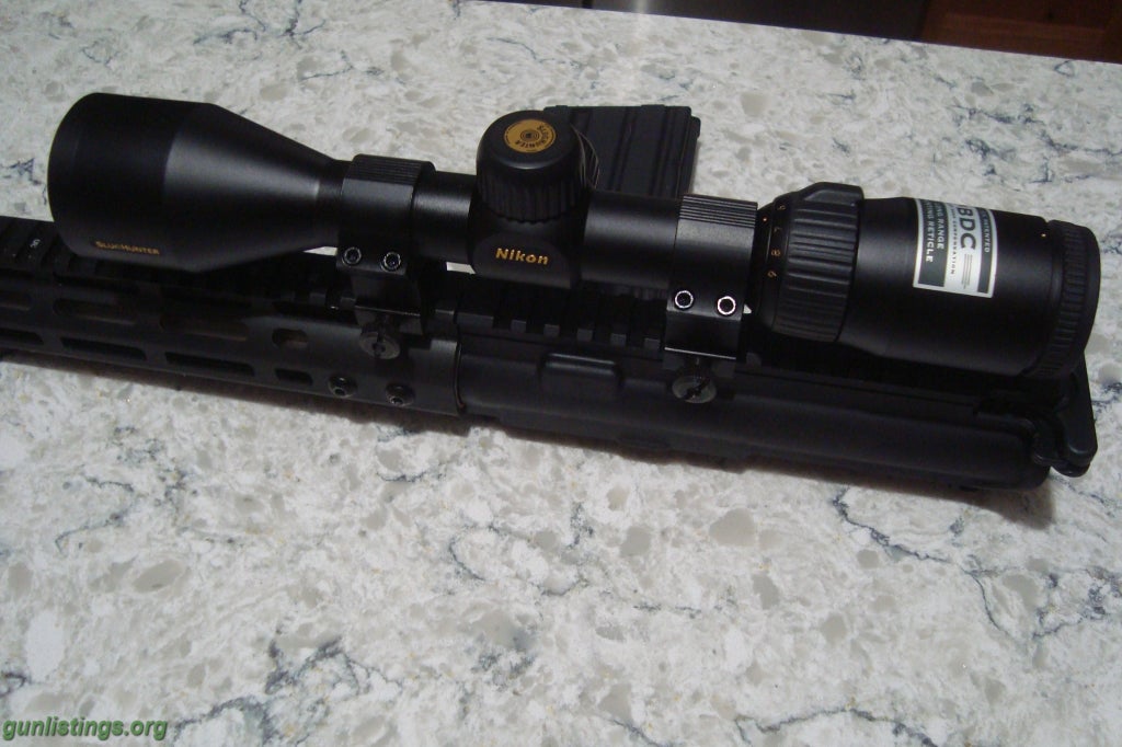 Accessories 450 Bushmaster Ar Upper With Nikon Scope And Mag