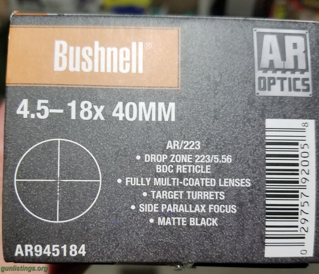 Accessories Bushnell AR-223 Scope With Burris PEPR Mount