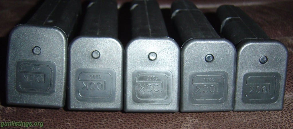 Accessories Factory Glock Mags 9MM - .40 - .45 - .45 G.A.P.