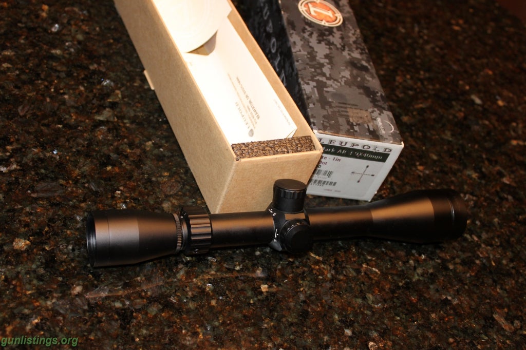 Accessories Leupold AR Scope.  MK-AR  3x9x40 Mil Dot