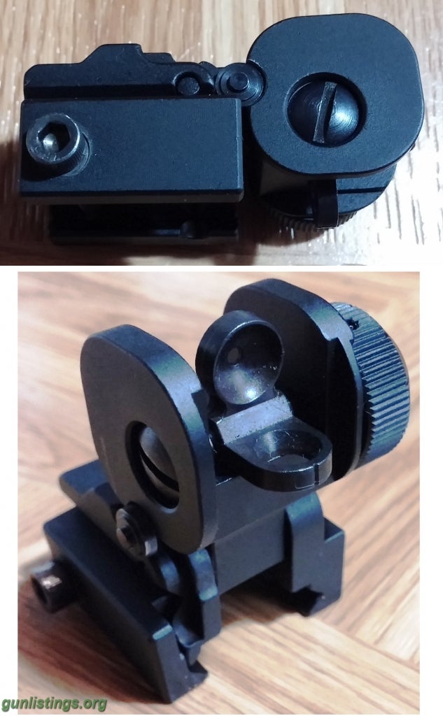 Accessories Midwest Industries Rear Flip-Up AR Sight