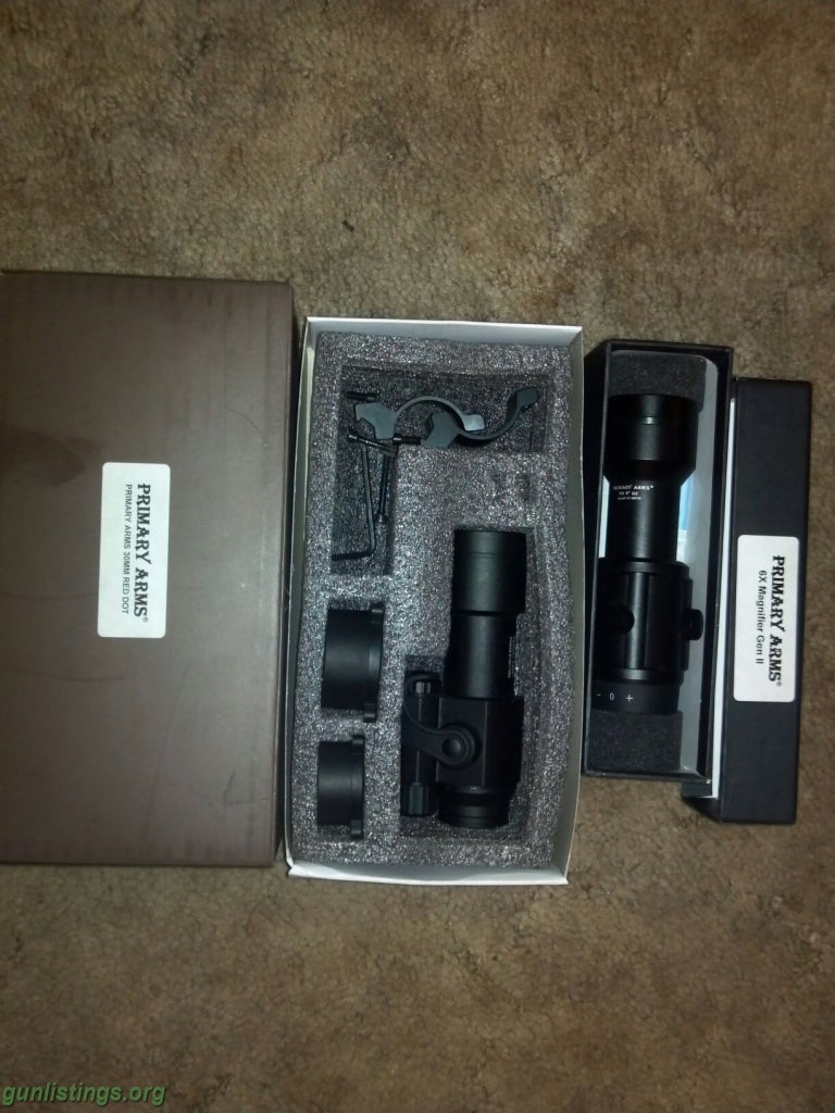 Accessories ***Primary Arms 30mm Red Dot And 6x Magnifier