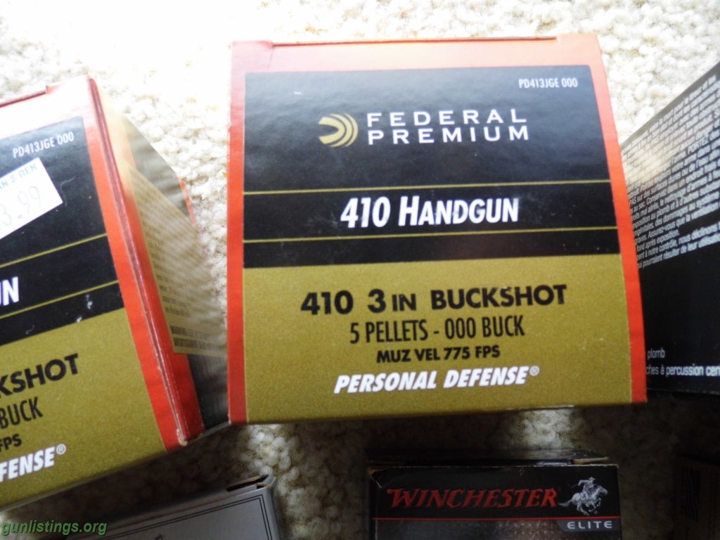 Ammo .410 And .45 Long Colt Ammo Lot