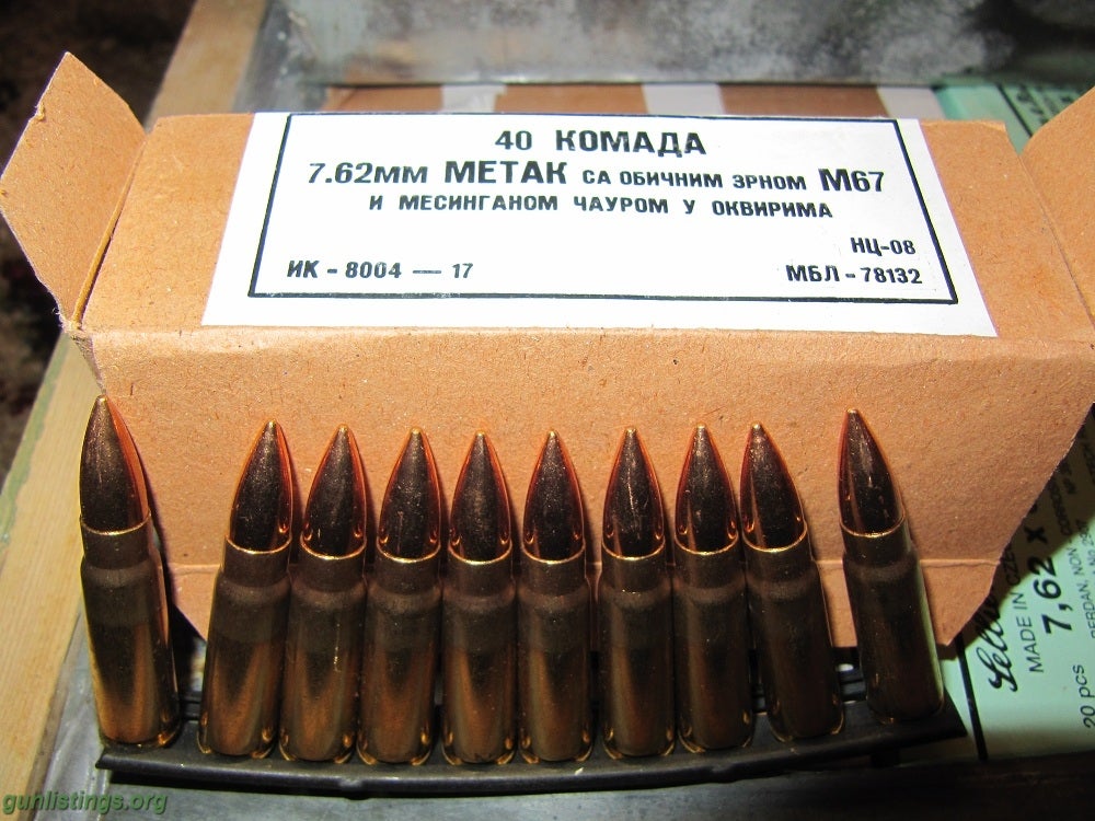 Ammo 1200 Rounds 7.62 X 39 Ammo AK SKS