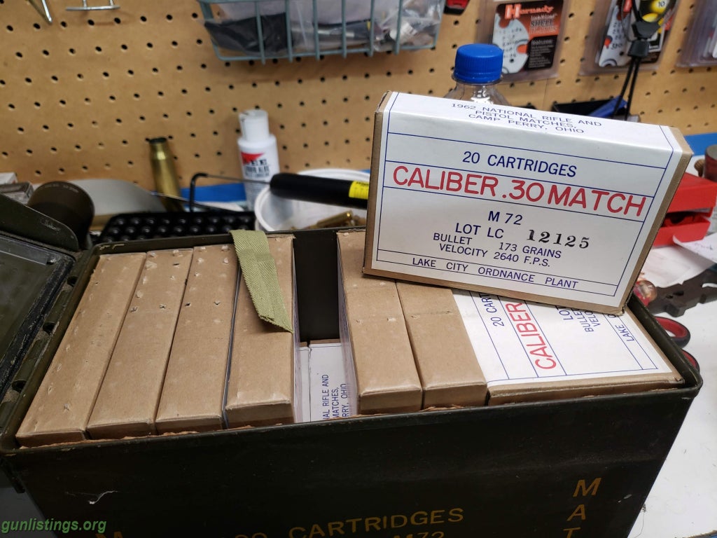 Ammo 30.06 Match Grade M72 - 400rds Original Packaging