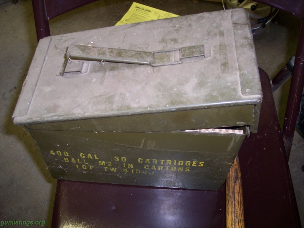 Ammo 30 06 Ammo Box W 360 Rnds