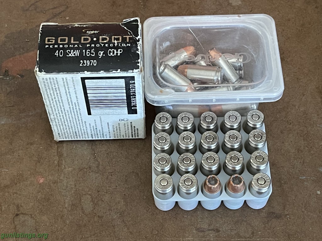 Ammo 40 S&W Ammo