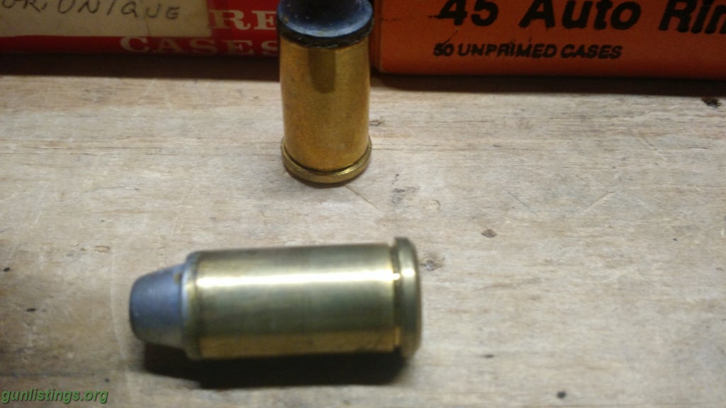 Ammo 45 Auto Rim Ammo